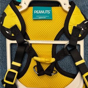 Peanuts Yellow and Black Pet Harness